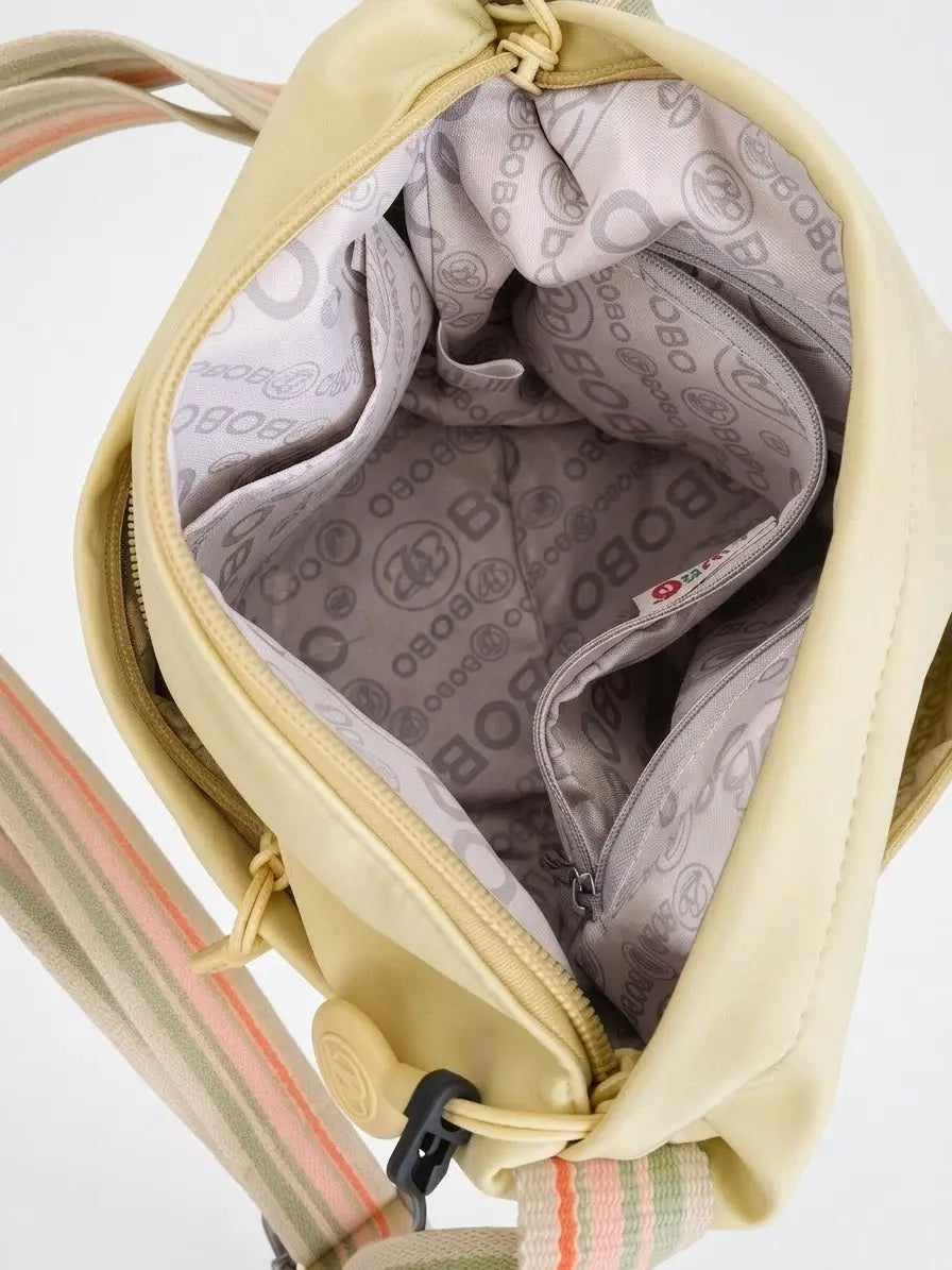 Mélina — Sac banane femme nylon bandoulière anti-vol