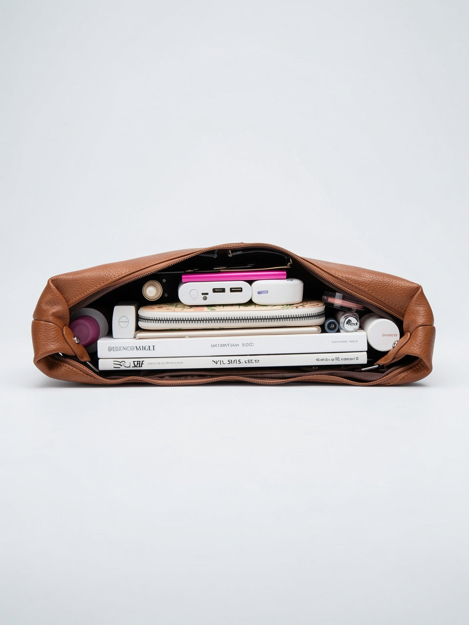 Adélaïde — Sac cuir hobo souple - 5