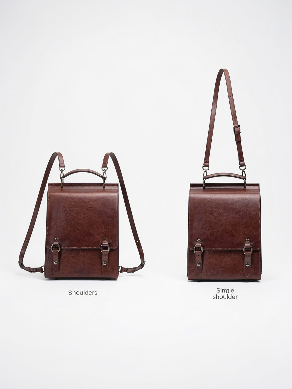 Aliénor — Sac à dos élégant en cuir femme - 10