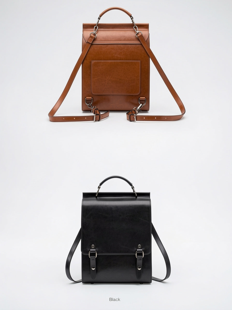 Aliénor — Sac à dos élégant en cuir femme - 13