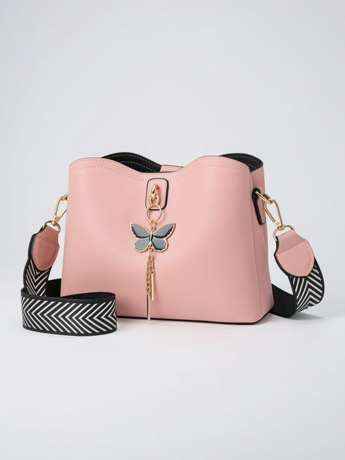 Amandine — Sac femme à main tendance - Rose