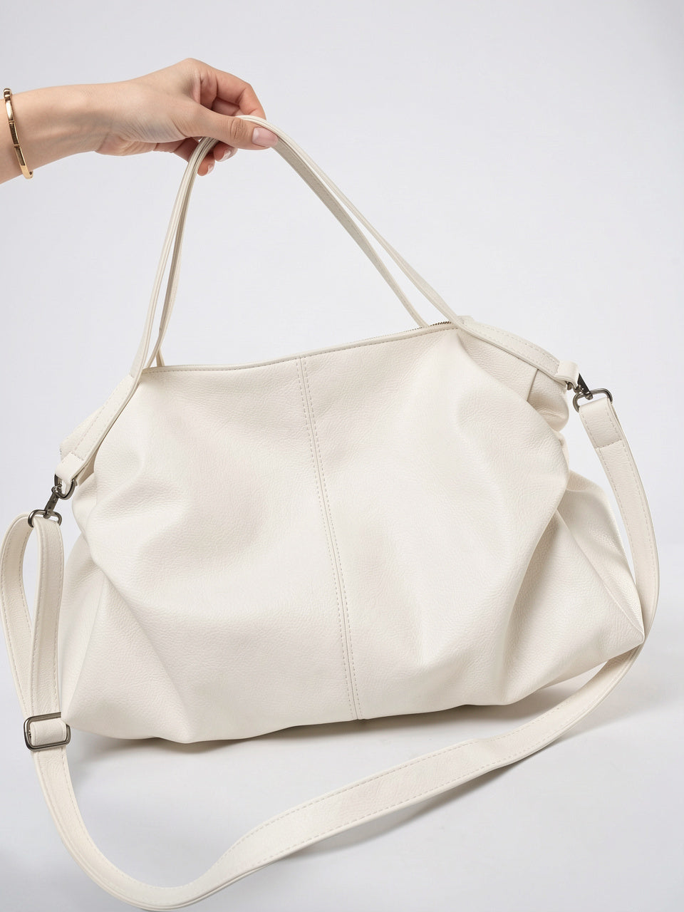 Apolline — Grand sac à main souple de cours avec bandoulière - 22