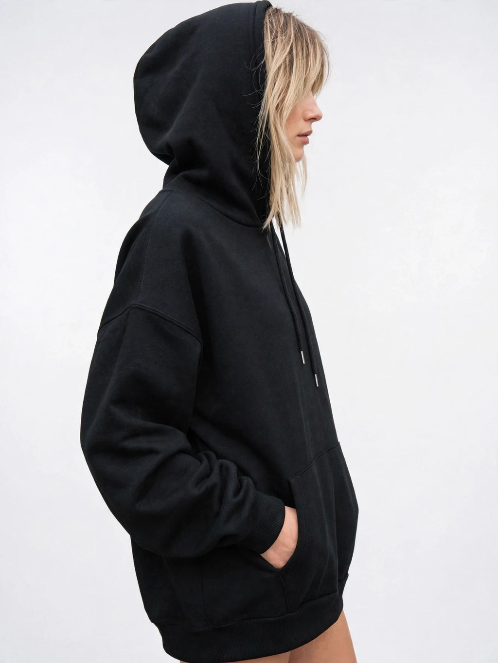 Pullover à Capuche Joyeux Urbain Lettres Modernes