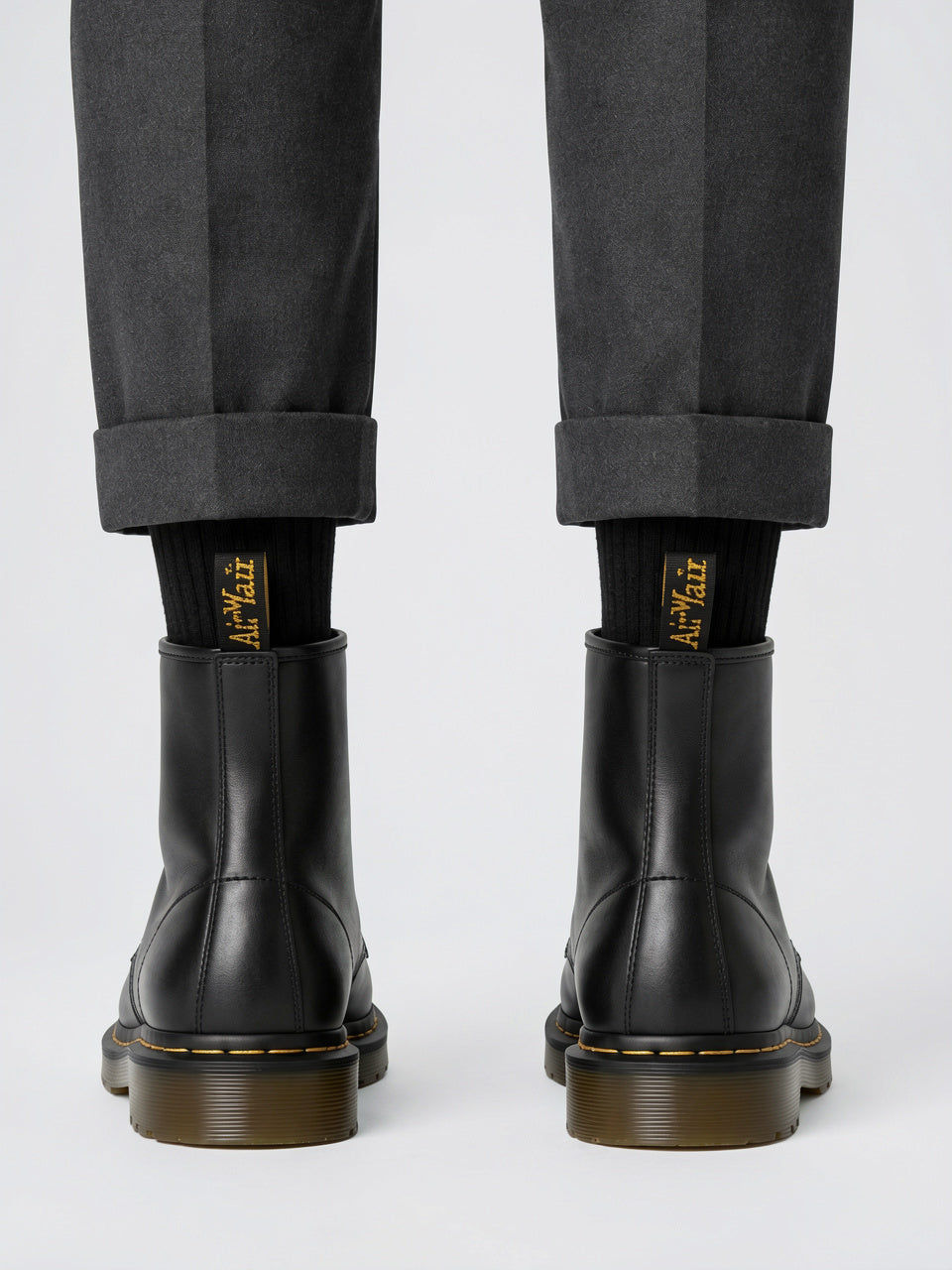 Bottes Combat Cuir Femmes Cheville Robustes Lacets - 4