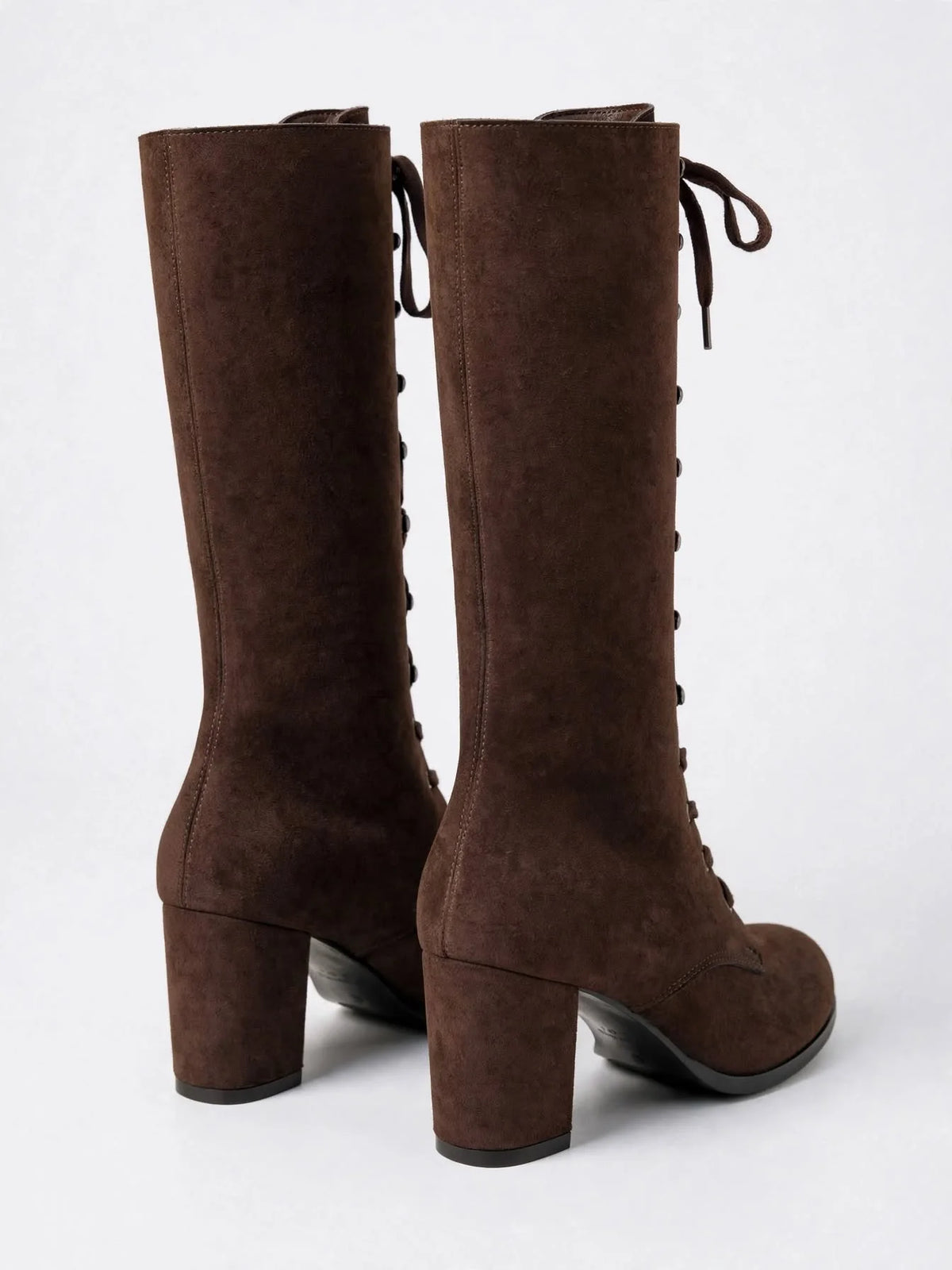 Santiags Bottines Femme Lacets Semelle Antidérapante Bout Rond