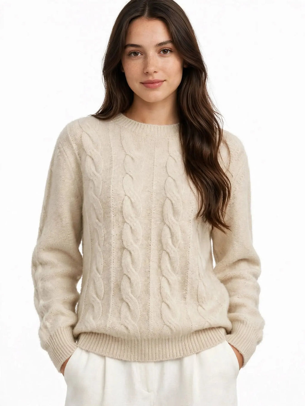 Pull Laine Femme Premium Doux Confortable Style Moderne