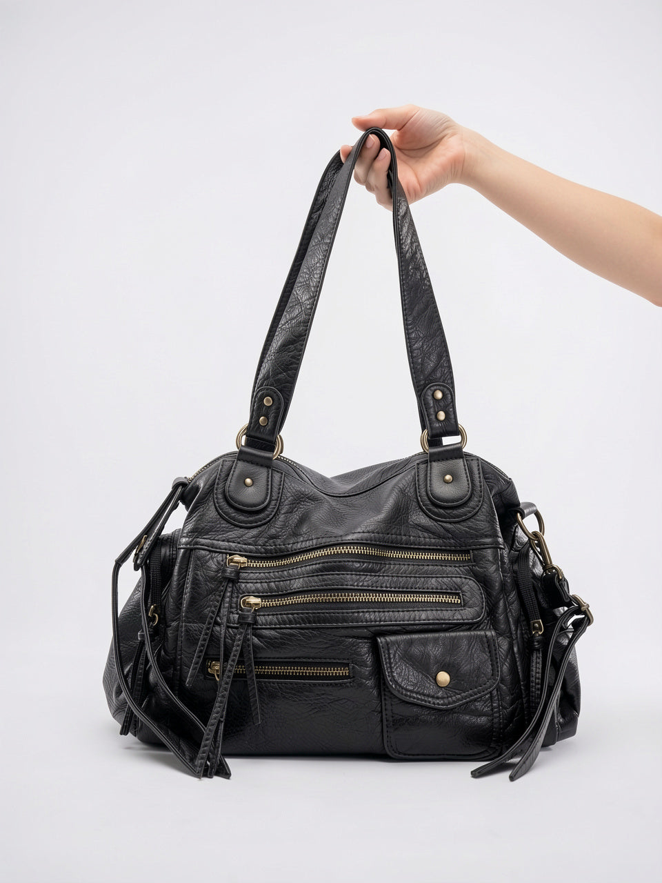 Clarisse — Sac à main vintage pour les cours - 9