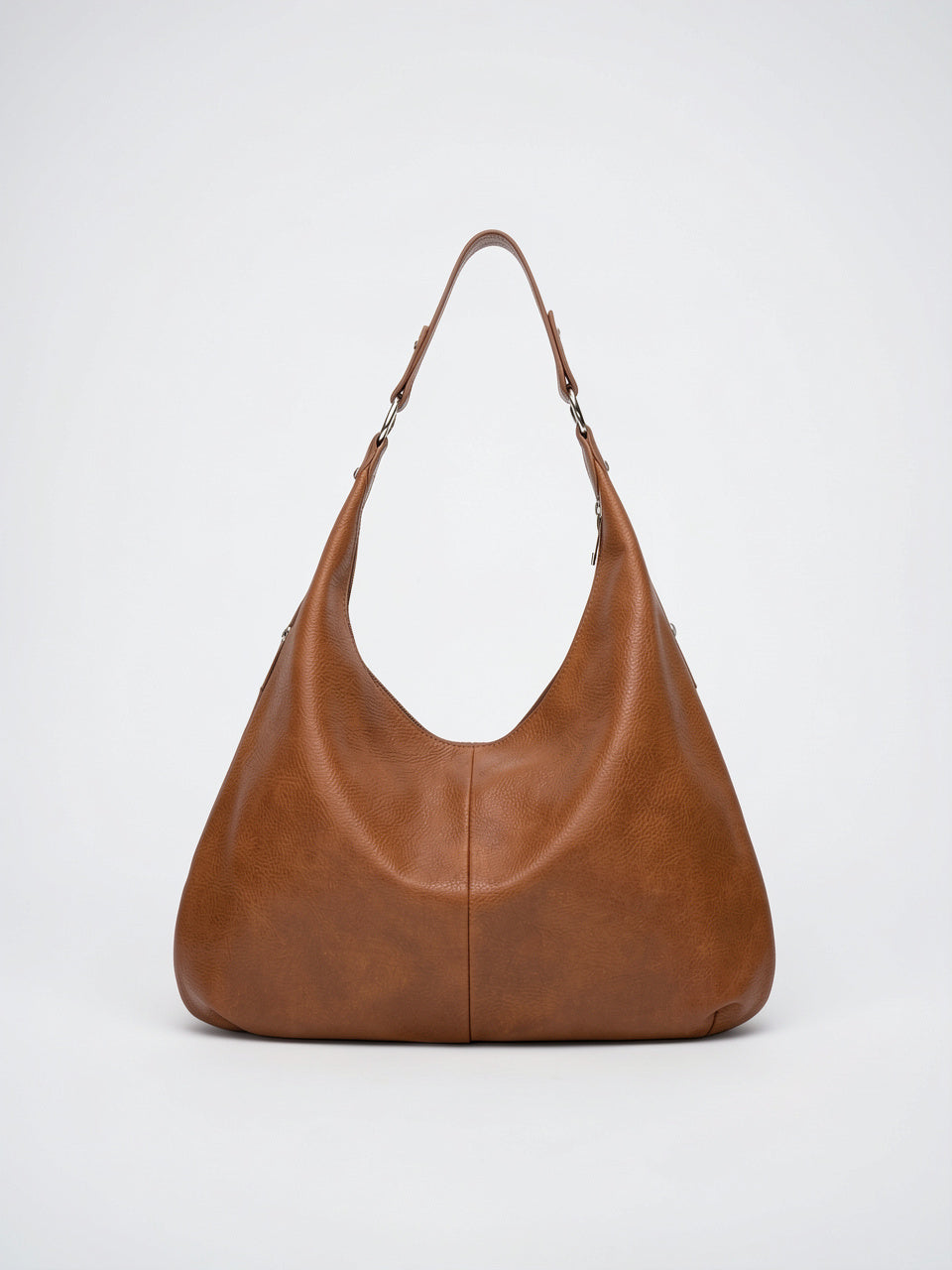 Clotilde — Grand sac à main souple hobo de cours - 6