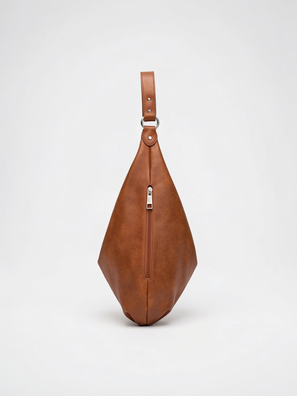 Clotilde — Grand sac à main souple hobo de cours - 8
