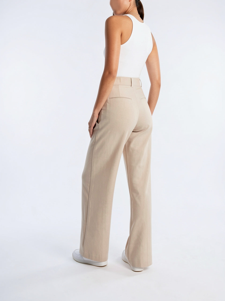 Confort et Élégance Sans Effort Pantalon Large - 10