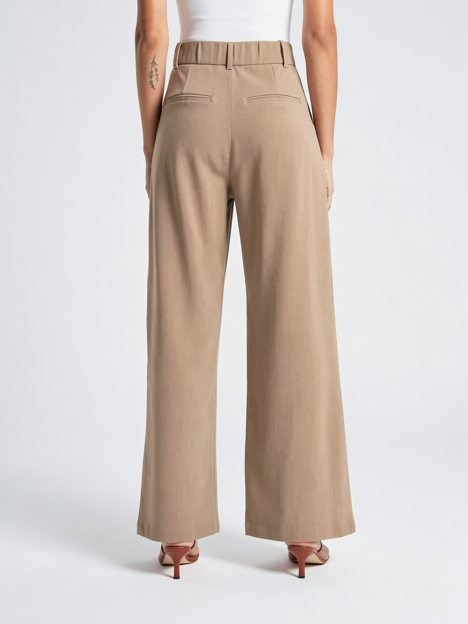 Confort et Élégance Sans Effort Pantalon Large - 2