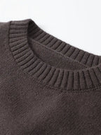 Esther — Pullover Femme Manches Longues Maille Coupe Large