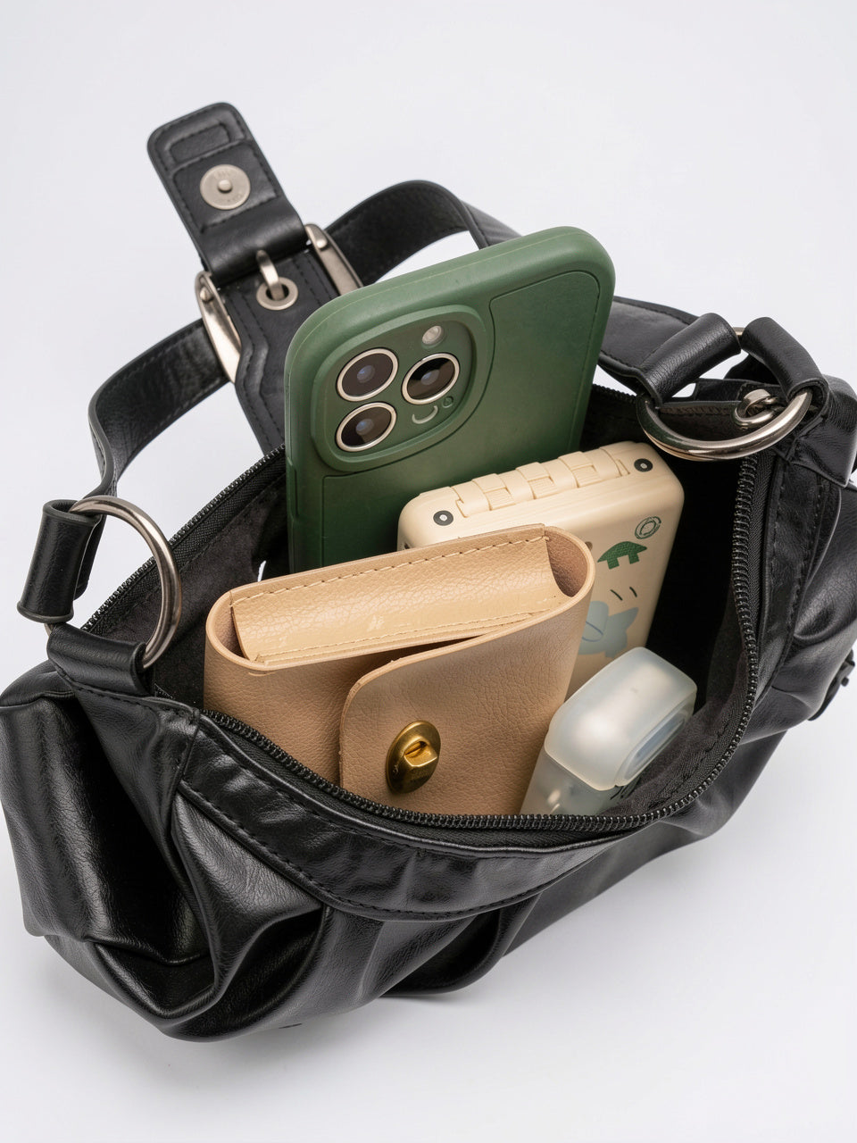 Eliana — Sac en cuir à boucle - 15