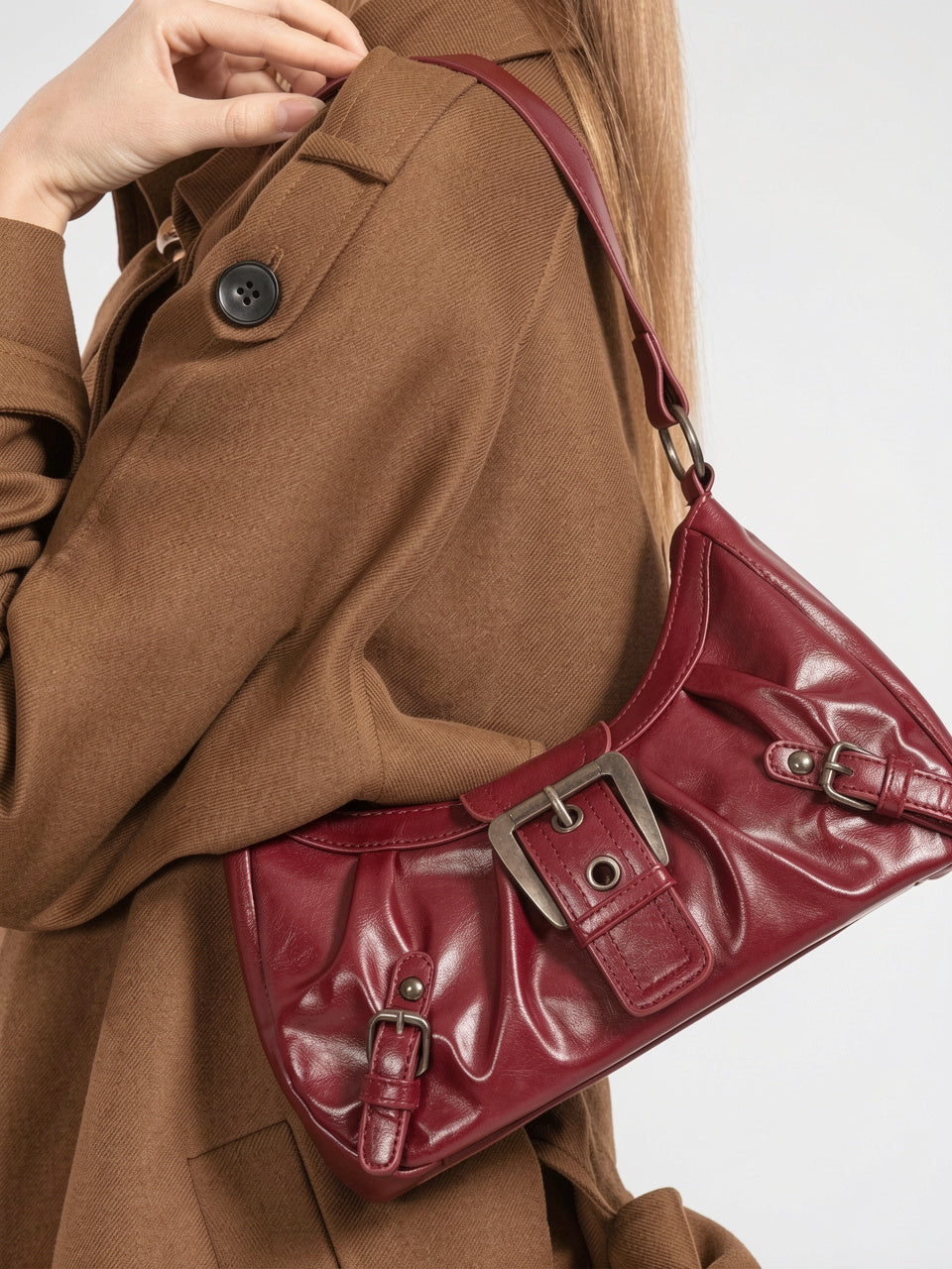Eliana — Sac en cuir à boucle - 17