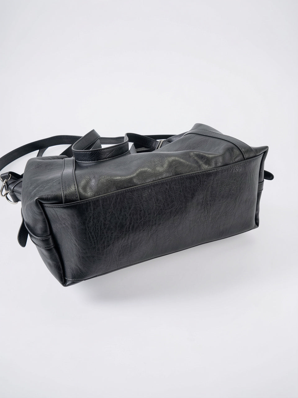 Elvire — Grand cabas sac à main de cours souple avec bandoulière - 12