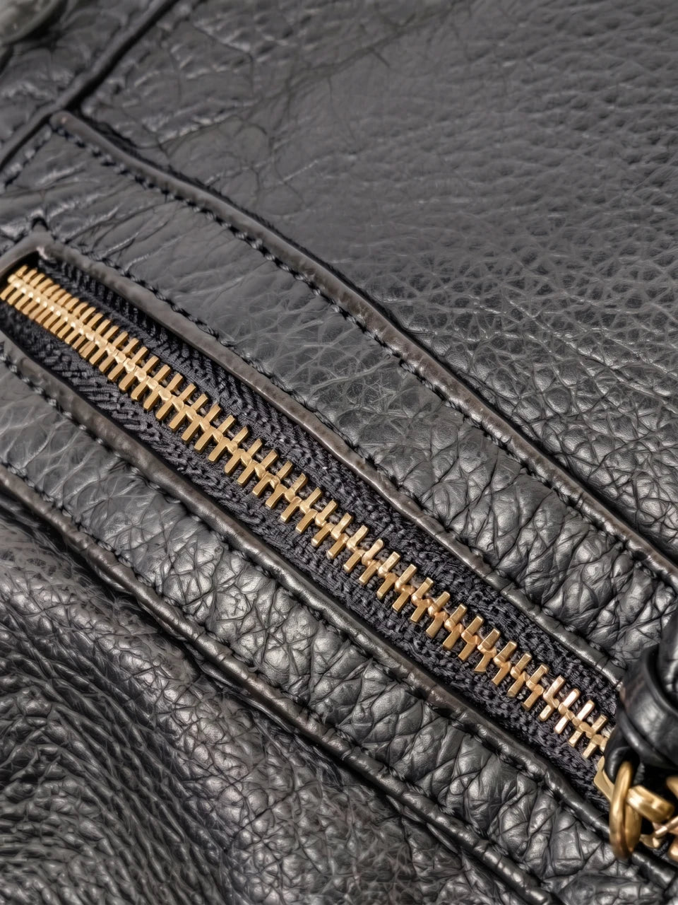 Esmée — Grand sac cabas vintage à bandoulière