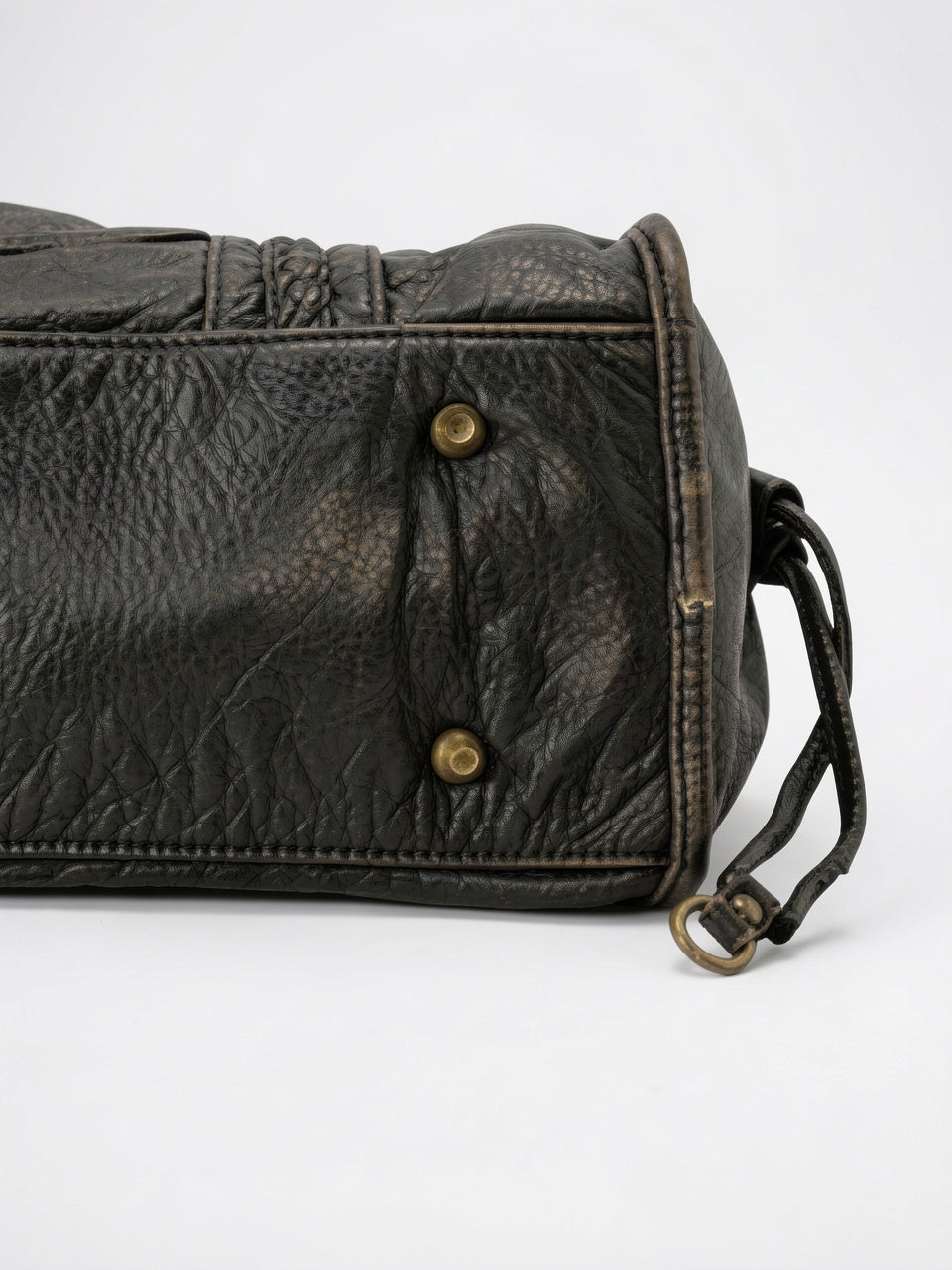 Esmée — Grand sac à main vintage de cours à bandoulière - 17