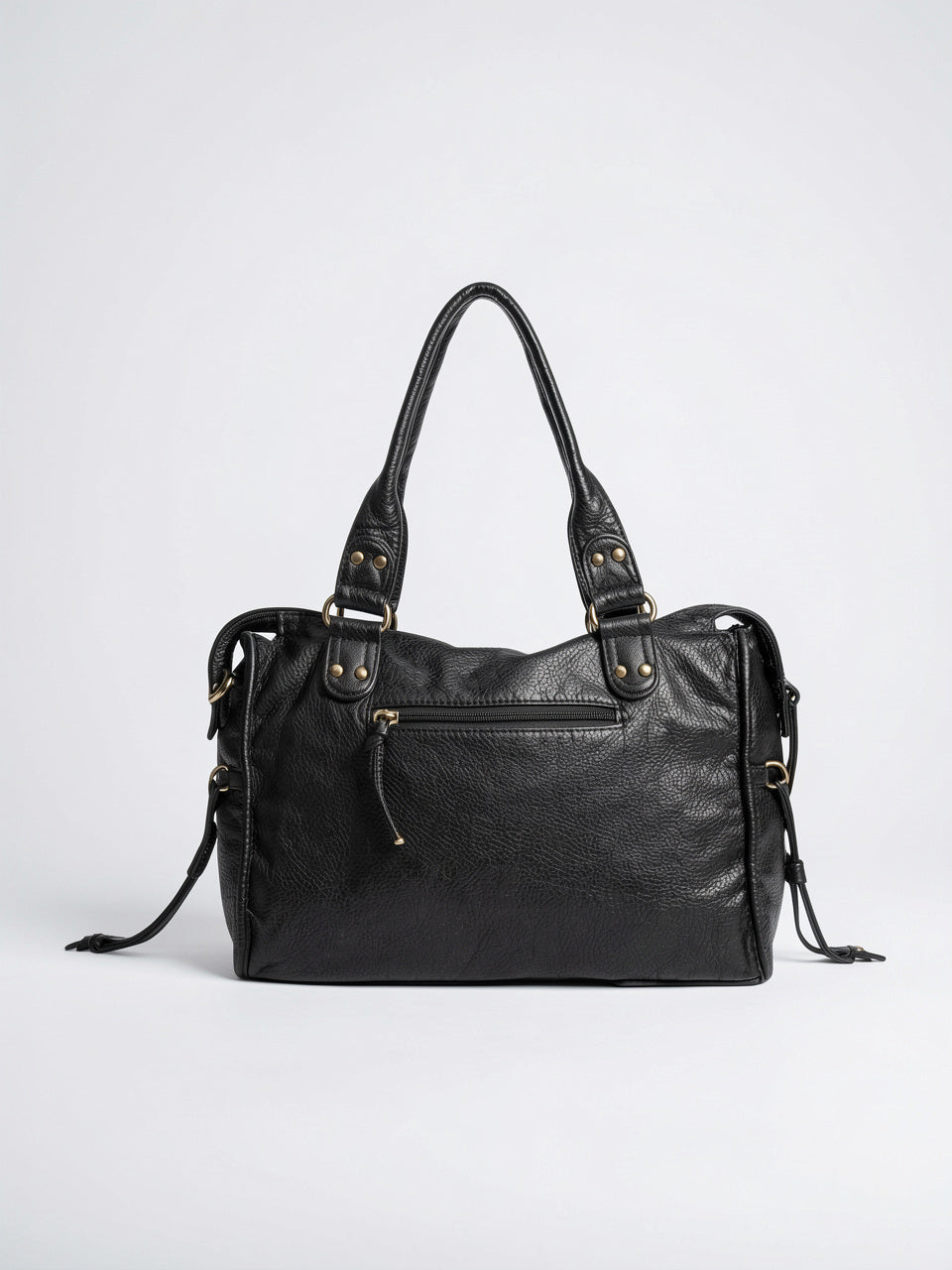 Esmée — Grand sac à main vintage de cours à bandoulière - 9