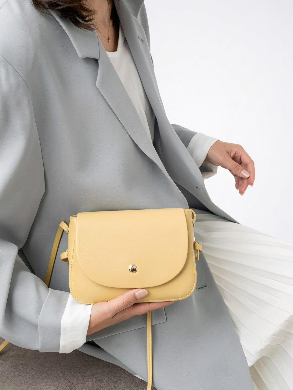 Eulalie — Petit sac tendance à bandoulière femme - 9