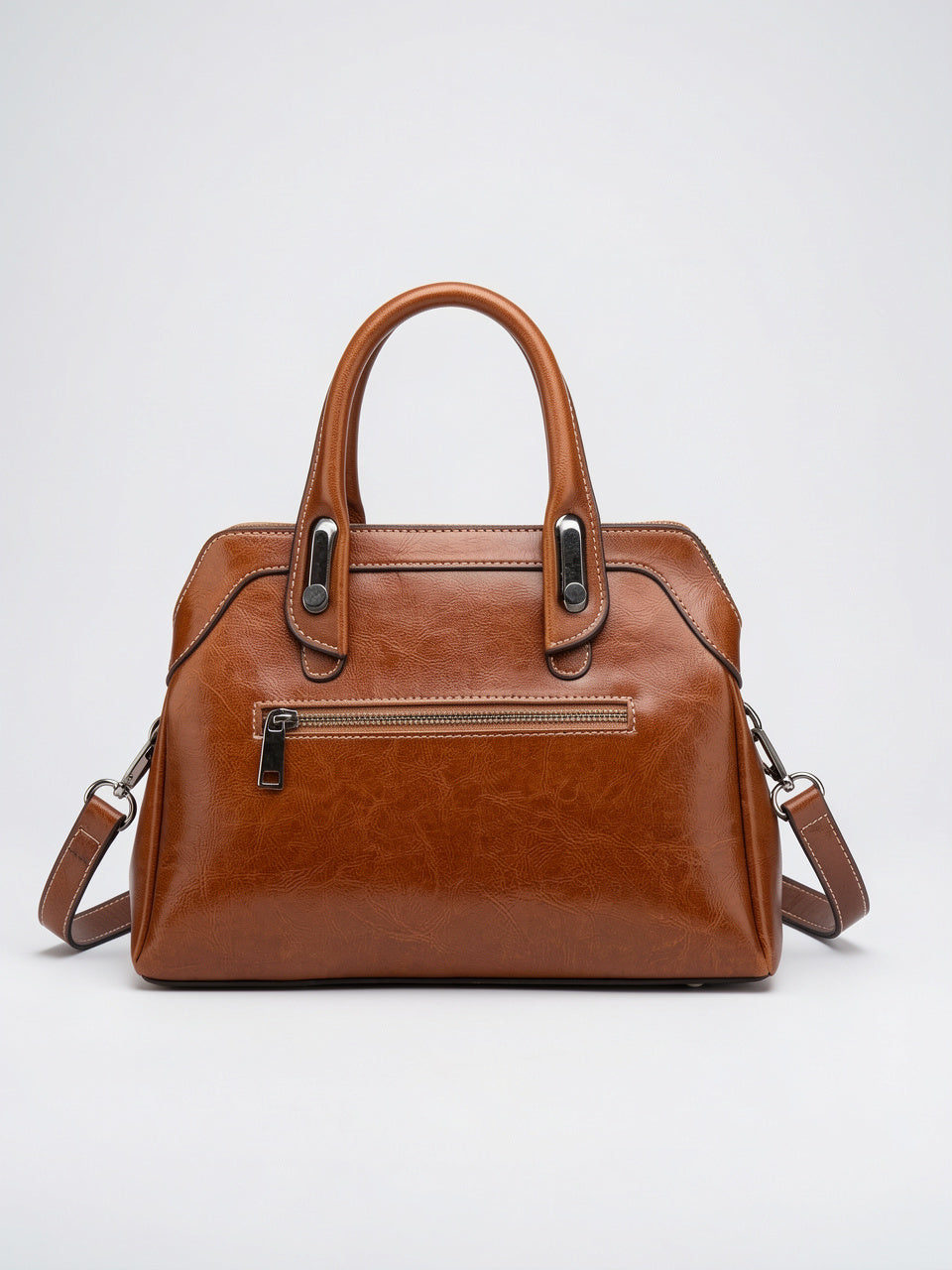 Eulalie — Sac à bandoulière cuir main - 7