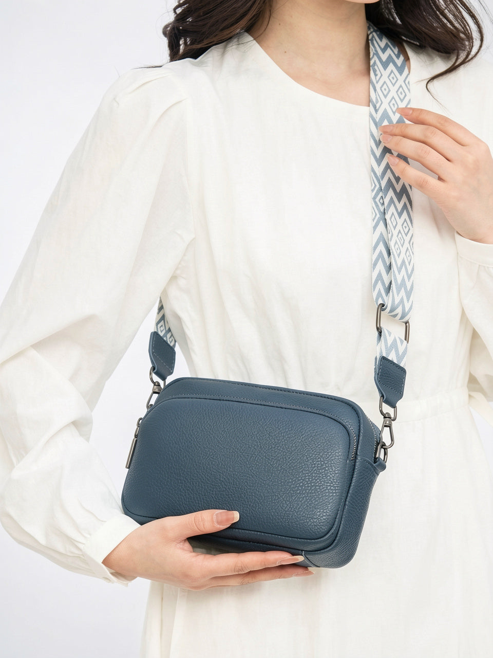 Eulalie — Sac à bandoulière femme large sangle - 9