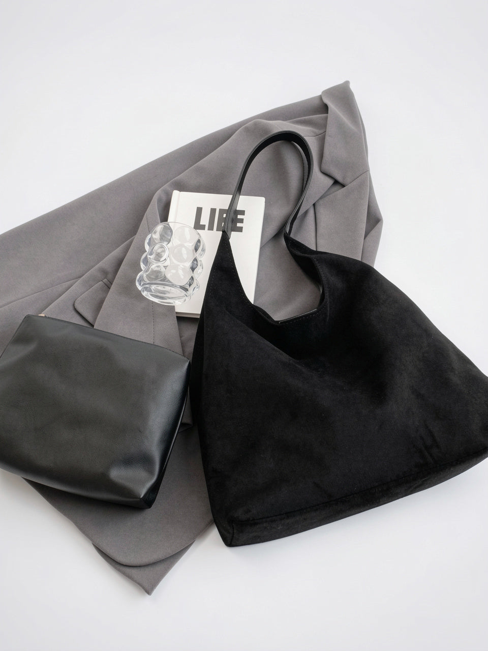 Eulalie — Sac chic fourre-tout en suédine - 18