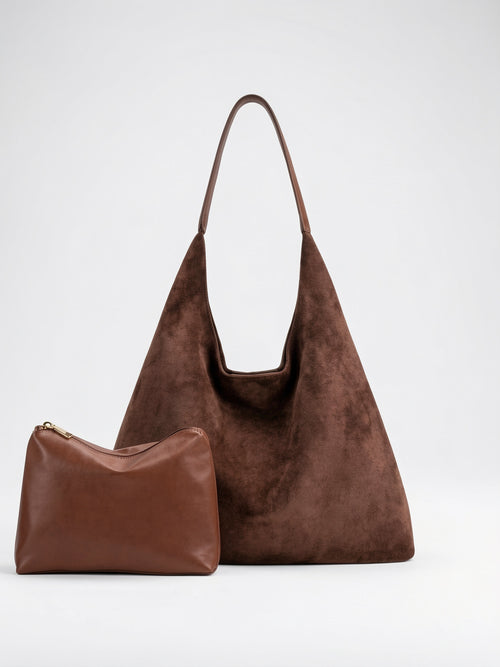 Eulalie — Sac chic fourre-tout en suédine - 2