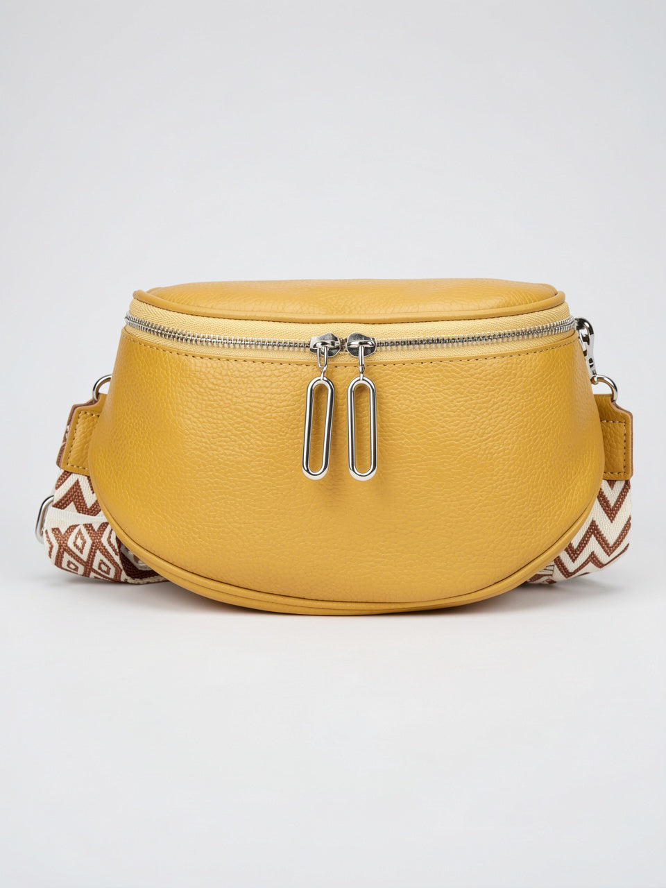 Flaviane — Sac banane chic à bandoulière - Jaune