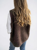 Gilet Boutonné Femme Intemporel Classique Coupe Confortable - 5