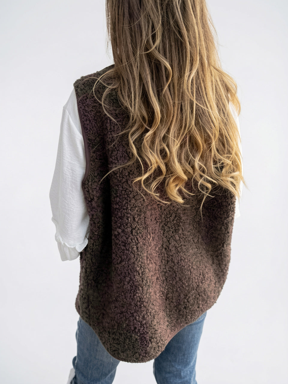 Gilet Boutonné Femme Intemporel Classique Coupe Confortable - 5