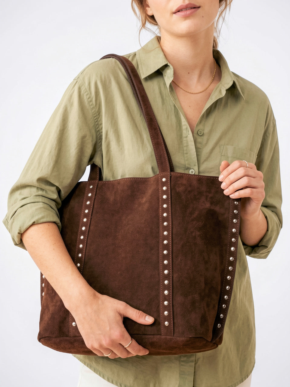 Hermine — Cabas sac de cours - Café