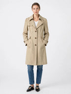 Rebecca — Trench Coat Long Pour Femmes Durable Confortable