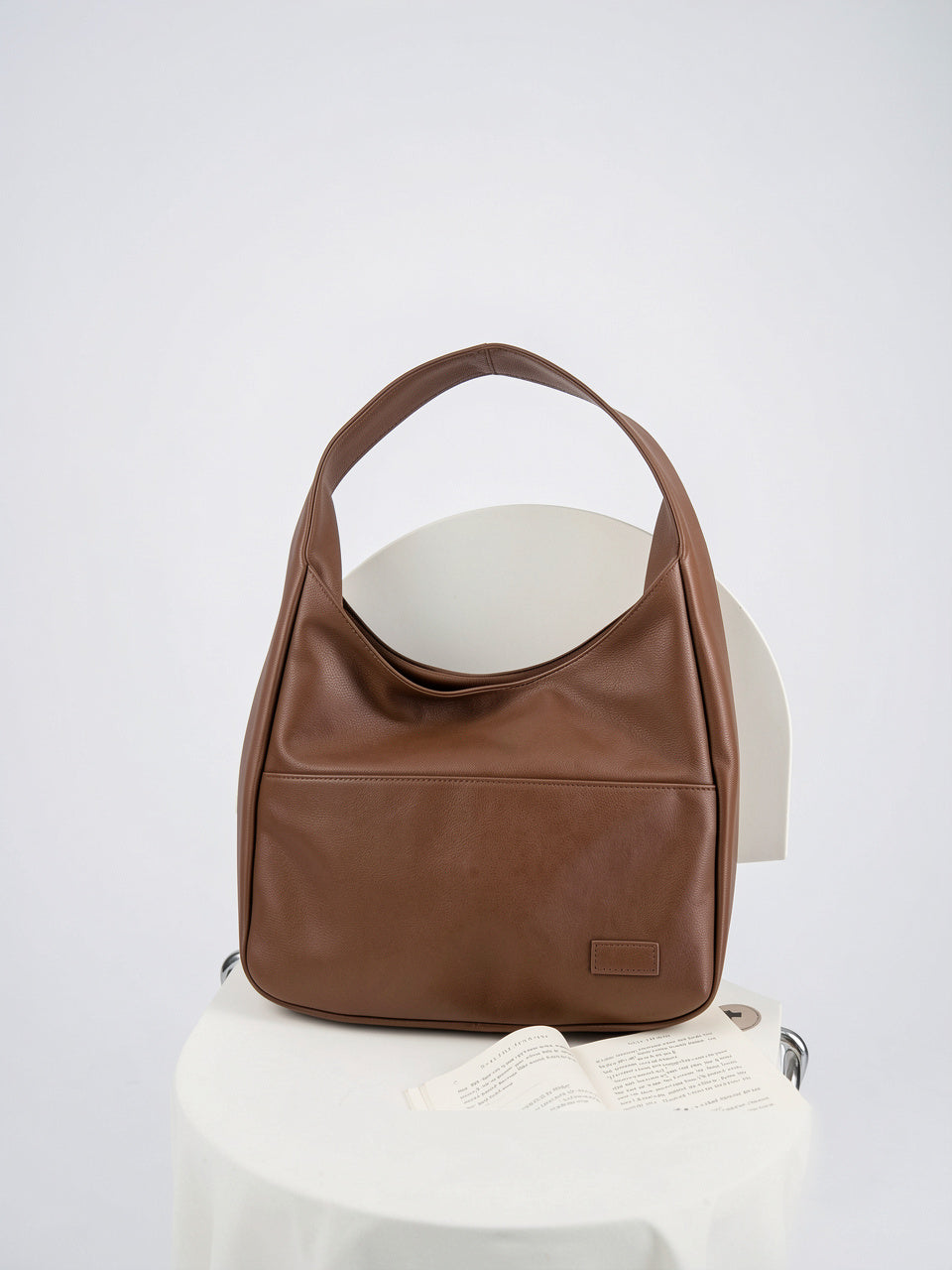 Isabeau — Sac de cours tendance en cuir lisse - 12