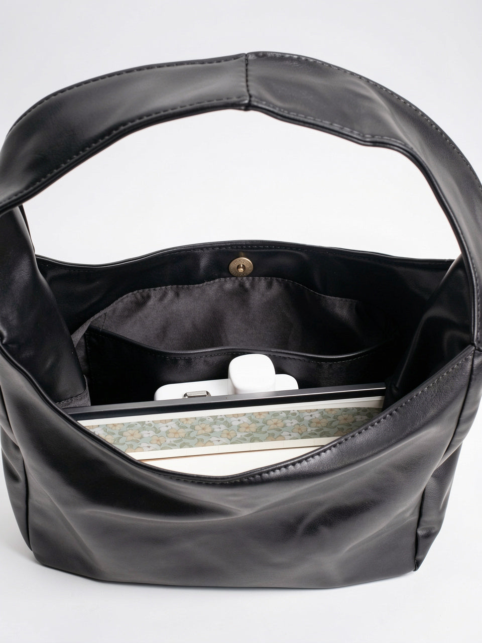 Isabeau — Sac de cours tendance en cuir lisse - 3