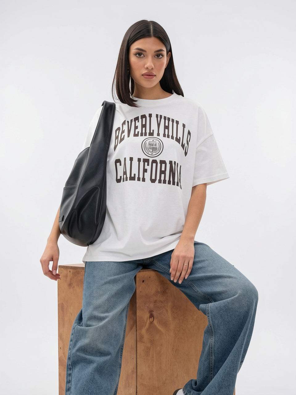 Isabeau — Sac de cours tendance en cuir lisse - 9