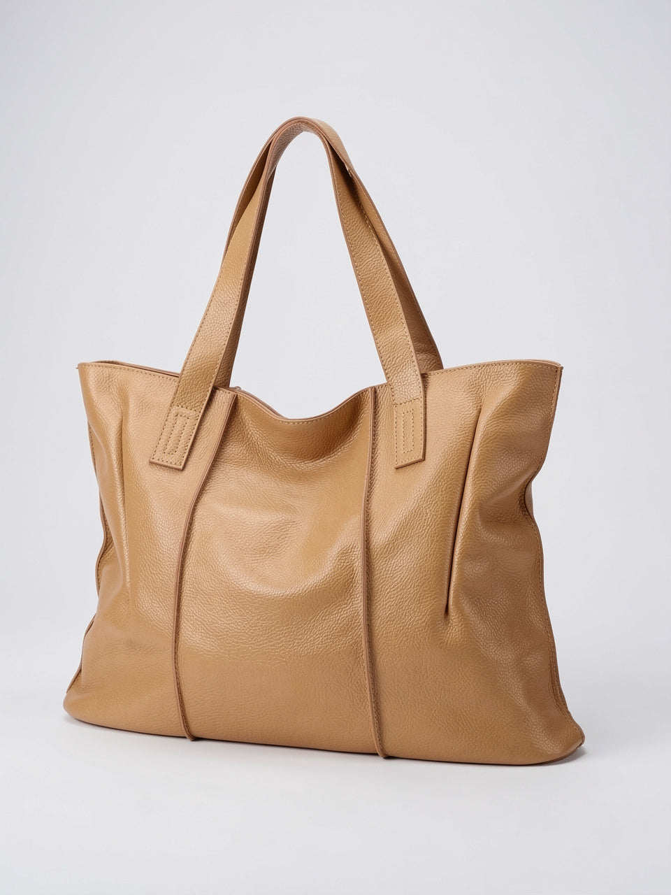 Kaelia — Grand sac cabas en cuir souple format - 7