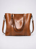 Lalie — Sac à main vintage à bandoulière - Marron