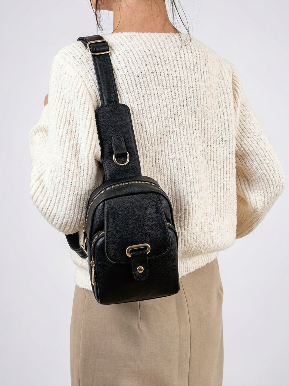 Léocadie — Sac banane femme cuir - 10