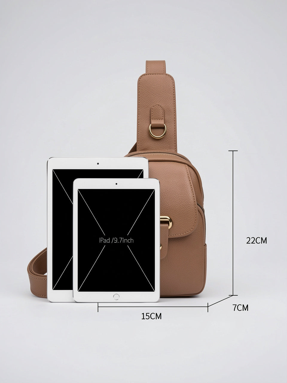 Léocadie — Sac banane femme cuir - 12