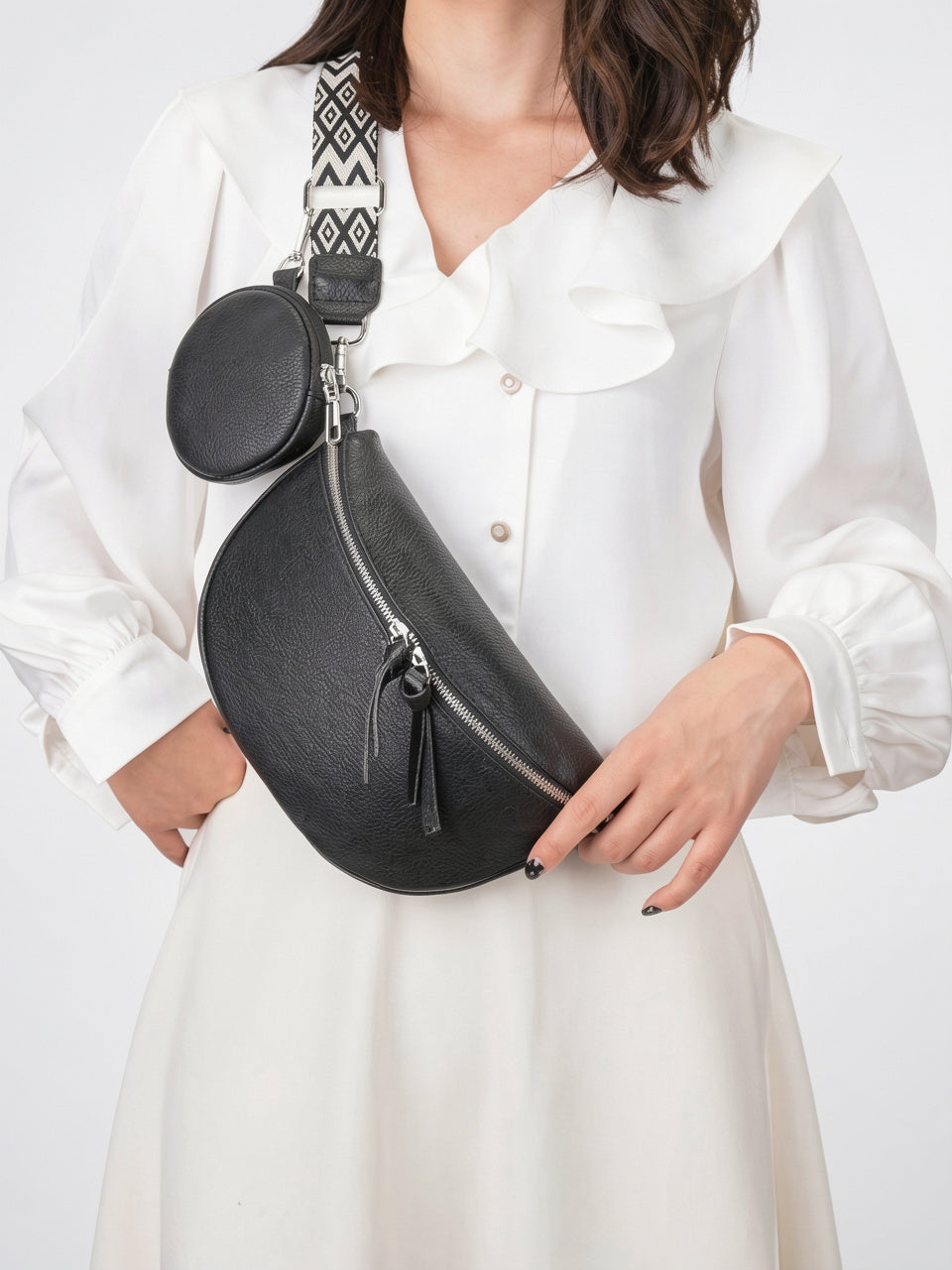 Léonie — Sac banane à bandoulière avec porte-monnaie - 2