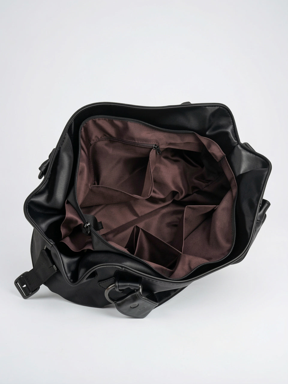 Léontine — Grand sac à main rétro souple de cours à bandoulière - 3