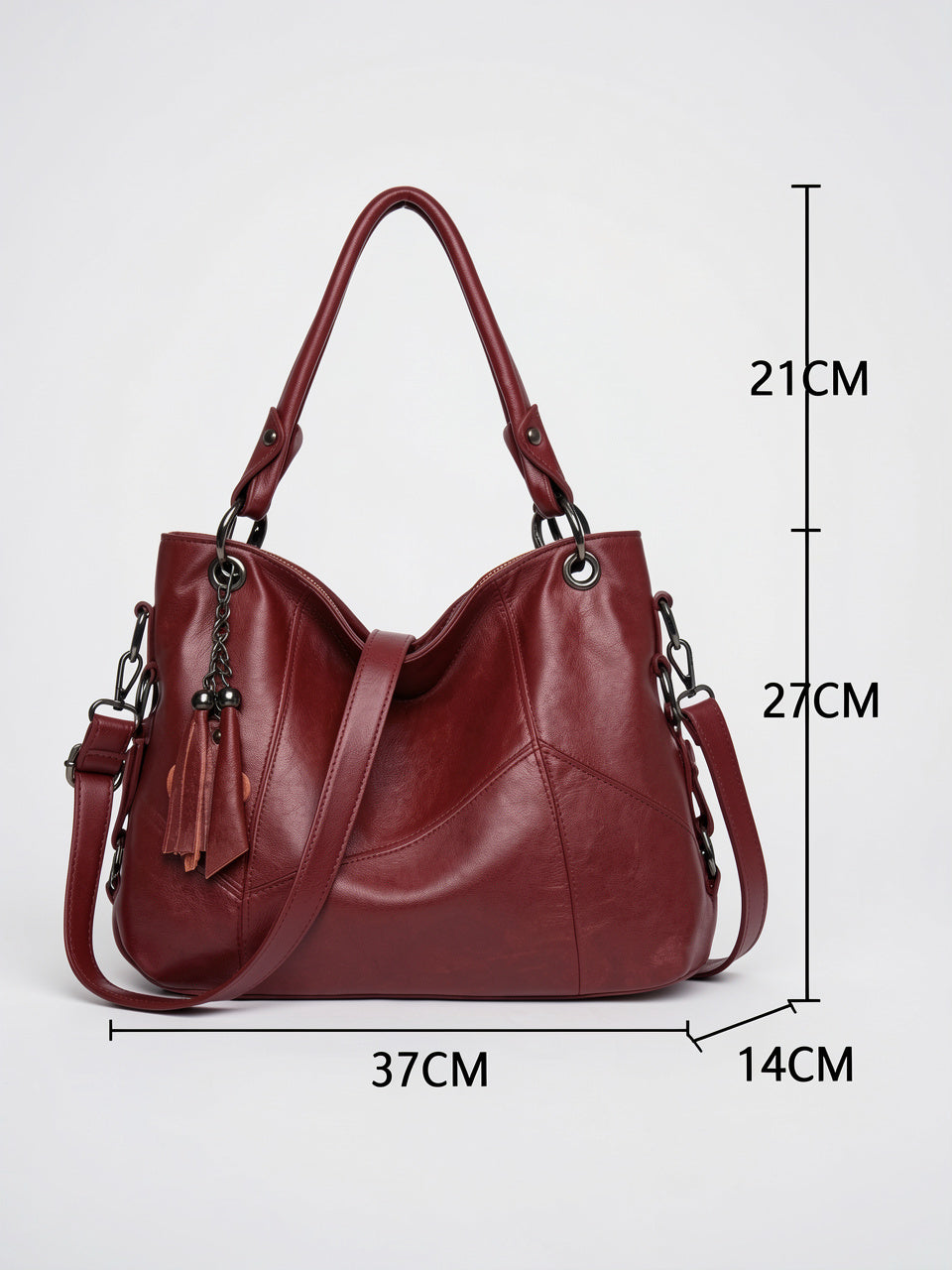 Louve — Sac à main original à bandoulière - 12