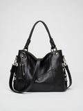 Louve — Sac à main original à bandoulière - Noir