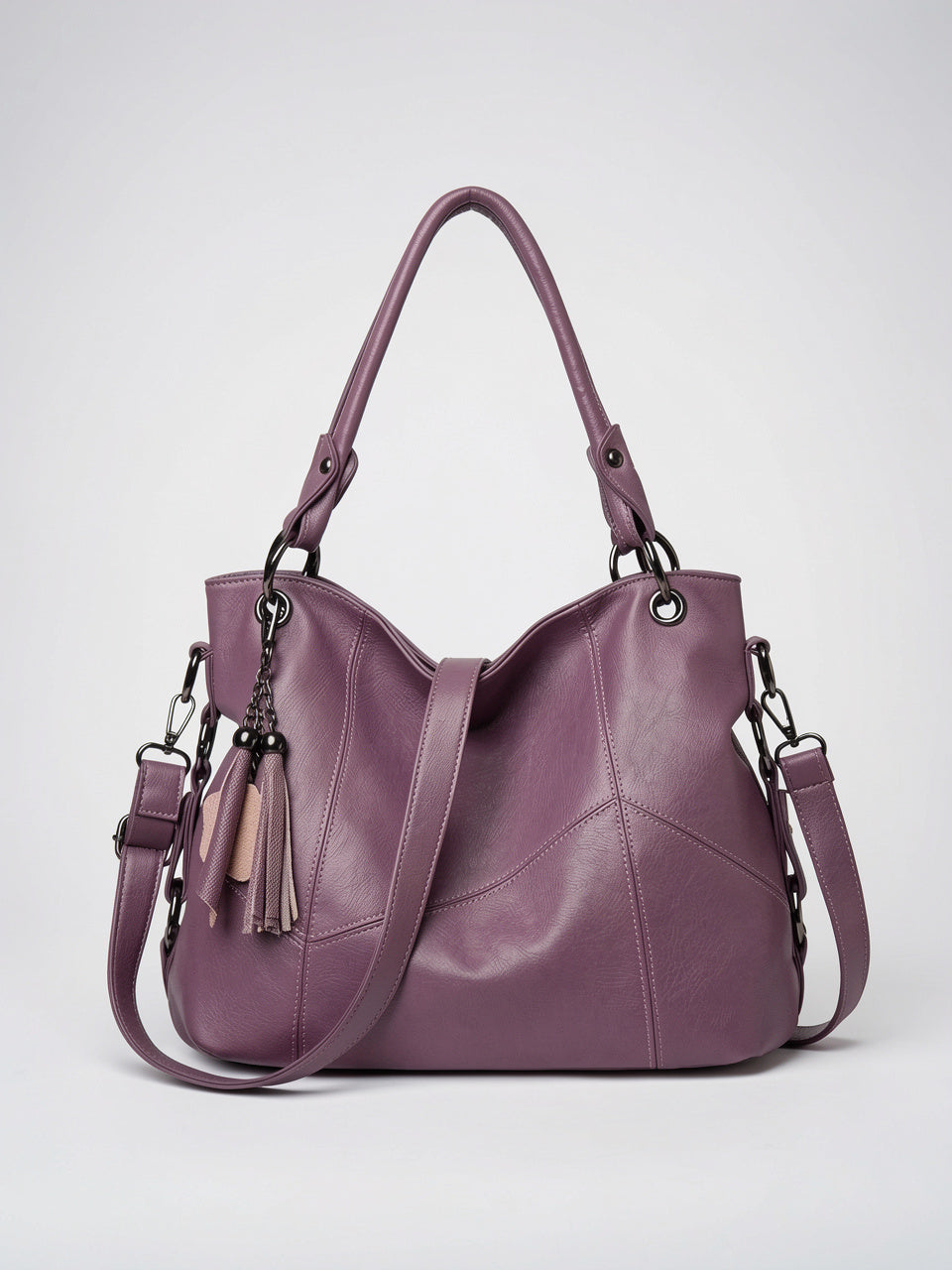Louve — Sac à main original à bandoulière - Violet