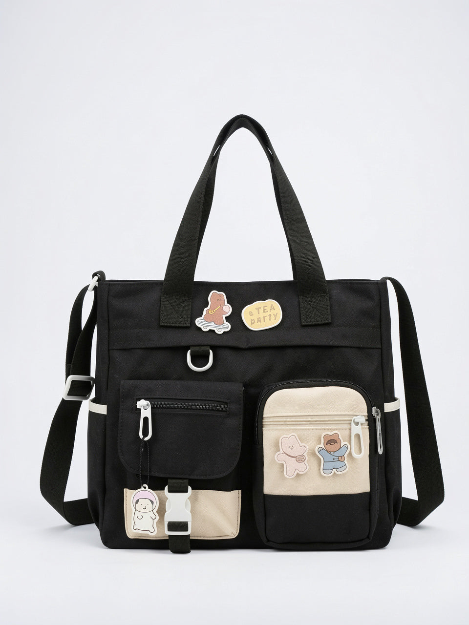 Lucea — Sac japonais de cours - Noir