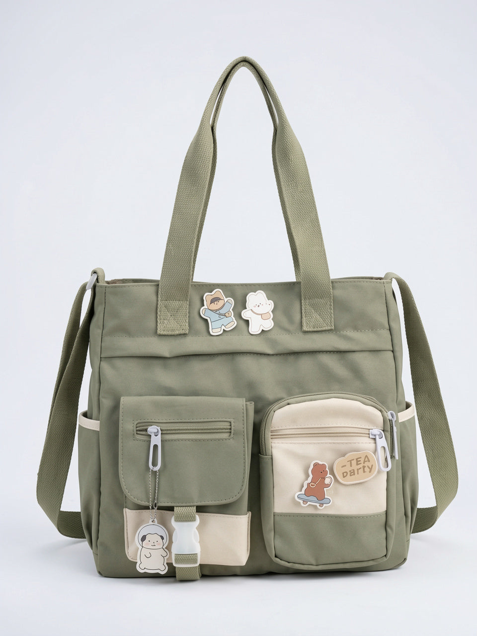 Lucea — Sac japonais de cours - Vert