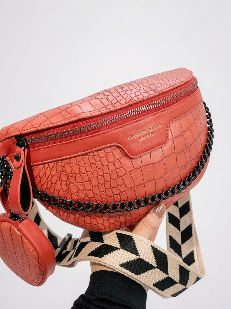 Lysandra — Sac banane femme cuir - 11