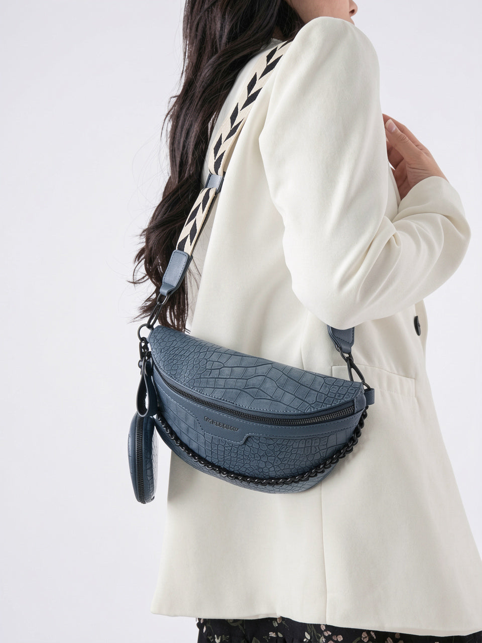 Lysandra — Sac banane femme cuir - 7