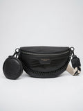 Lysandra — Sac banane femme cuir - Noir PU Sac Banane
