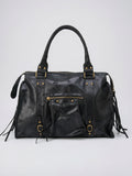 Maelie — Grand sac étudiant de cours - Noir